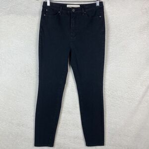Soft Surroundings The Ultimate‎ High Rise Slim Jeans Womens 8P Black